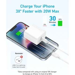 شارژر دیواری 20 وات انکر مدل Select Charger A2347 101954422