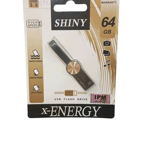 فلش مموری ایکس-انرژی مدل SHINY ظرفیت 64 گیگابایت