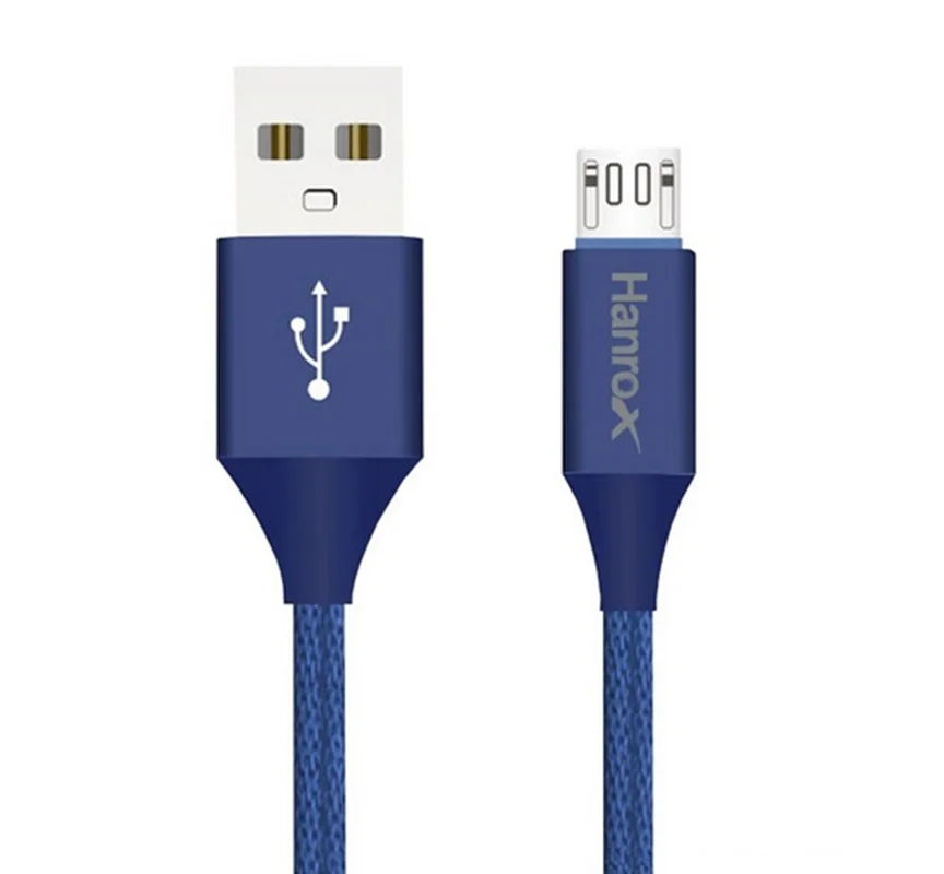 کابل تبدیل USB به MICRO USB هانروکس مدل M11 طول 1متر
