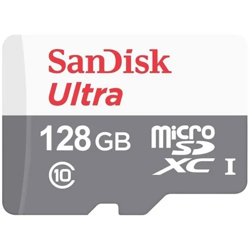 کارت حافظه microSDXC سن دیسک مدل Ultra کلاس 10 استاندارد UHS-I U1 سرعت 100MBps ظرفیت 128 گیگابایت