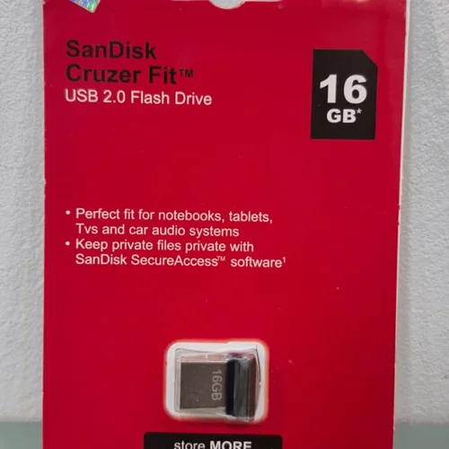 فلش SanDisk Cruzer Fit 16 گیگ usb 2.0