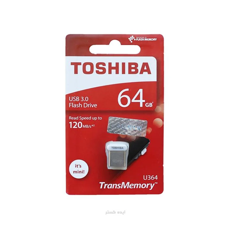 فلش مموری توشیبا مدل TransMemory U364 ظرفیت 64 گیگابایت