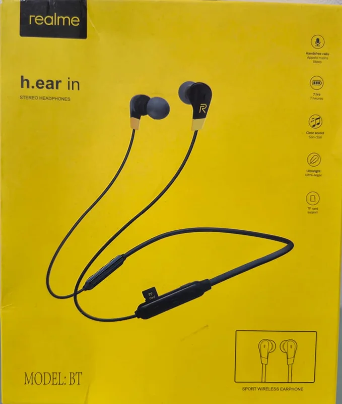 هندزفری دورگردنی realme مدل BT
