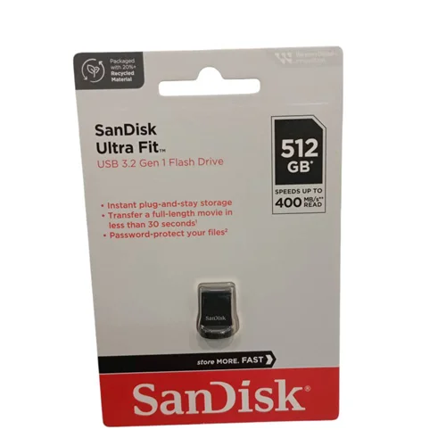 فلش 512 گیگ سن دیسک Sandisk Ultra Fit USB3.1