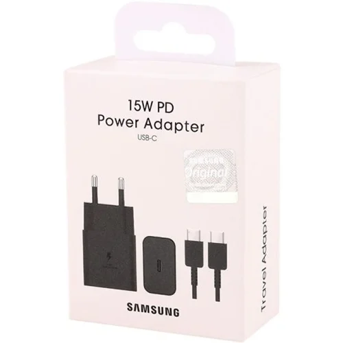 شارژر سامسونگ 15وات دو پین با کابل