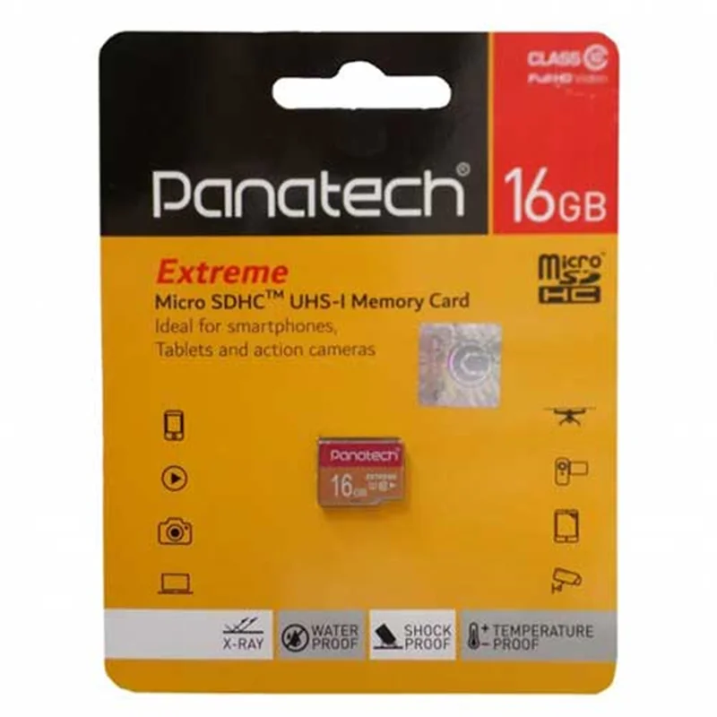 مموری 16 گیگ میکرو پاناتک PanatecH UHS-1 بدون اداپتور کلاس 10